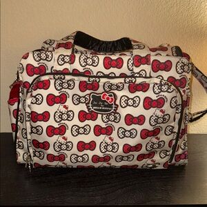 Ju-Ju-Be for Hello Kitty"Be Prepared" Large Diaper Bag/Crossbody Bag